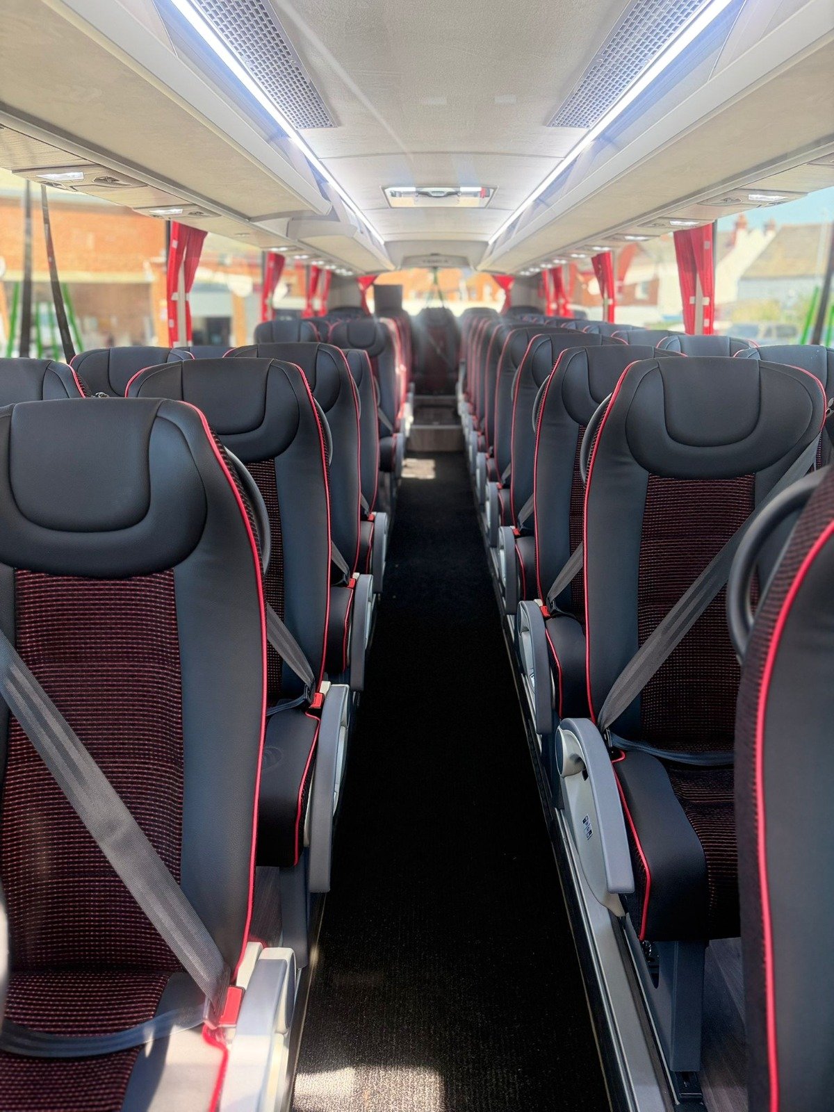 Coach interior, standard seating